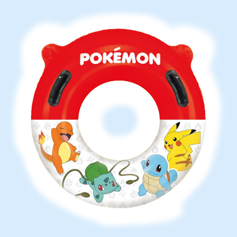 초등학생 튜브 포켓몬 튜브 75 어린이 유아 여름 물놀이 수영장 계곡 용품 안전로프