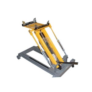 미션 작기 수동리프트 자키 받침대 차량정비 옐로우(2톤 굵은 실린더)