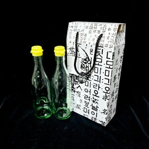 칼라45호 140x70x235 100개 350ml 참기름 답례품 2구 들기름 선물상자