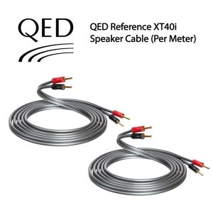 QED 큐이디 Reference XT40i 스크류 바나나 플러그 스피커 케이블 (완제품)