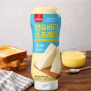 삼립 연유버터 스프레드 500g 1병/대만식 샌드위치 소스
