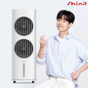 신일 AIR COOLER 8단풍속 리모컨 BLDC 저소음 2구 듀얼냉풍기