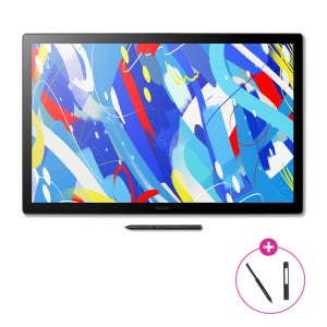 와콤 신티크24 2025 DTH-246 터치 액정 타블렛 프로펜3 필름부착