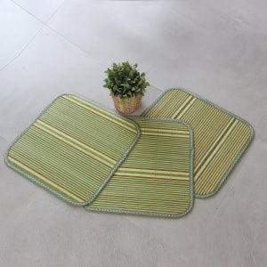 여름방석 대나무 쿨 냉감방석 2장세트 시원체크