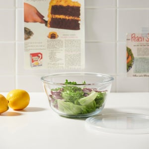 [JAJU/자주] 유리 믹싱볼 뚜껑 세트_1600ml