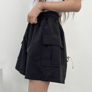 데일리 바스락 카고 반바지 4컬러 쿨팬츠 10대 학생 데일리 캐주얼 여름 숏 바캉스 집앞룩