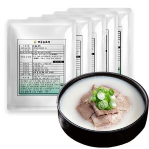 엠에스푸드 한우 우골 농축액 순대국밥 돼지국밥 육수, 1kg, 5개