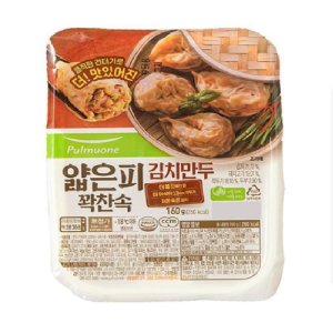 풀무원 얇은피 꽉찬속 김치만두 160g