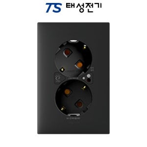 태성전기 르그랑 아펠라 블랙 대기전력2구 콘센트