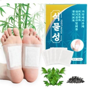 발바닥 파스 효능 습담 제거 발 족저근막염 수액 시트 발바닥 열감 통증 패치 50매