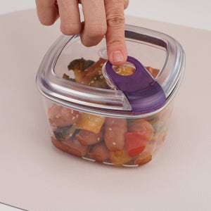 오클레 클레어락 트라이탄 밀폐용기 2P 630ml, 클리어, 2개