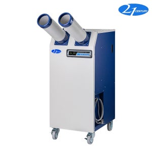 21센추리 CSC-4100A 이동식에어컨 코끼리 야외 산업용 실외기없는 공장 공업용 2구