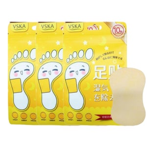 발바닥 파스 효능 습담 제거 발 족저근막염 수액 시트 발바닥 열감 통증 패치 10매 3개