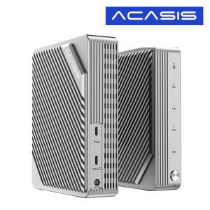 아카시스 EC3901 썬더볼트3/4 USB4 40Gbps NVME SSD RAID 외장 SSD 케이스 인클로저