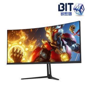 비트엠 Newsync H34LGQ 나노IPS 120 게이밍 커브드 무결점 (포토상품평 3,000)