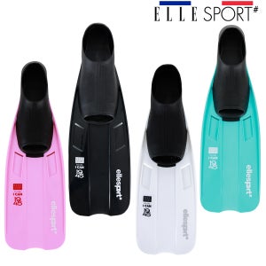 엘르 오리발세트 컴포트 핏 스노클링 롱핀 수영장 swim 수영핀 가방포함