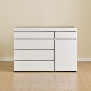 로쏘 비아레 E0 드레스룸 아일랜드 서랍장 1150x418x803mm, 4단, 화이트