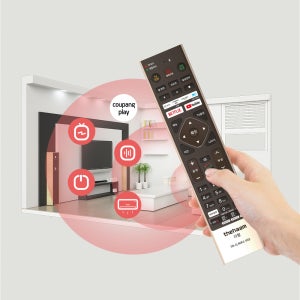 더함 멀티스마트 셋탑박스 사운드바 통합 작동 통합리모컨