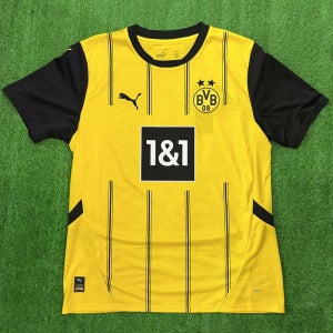 푸마 도르트문트 24/25 홈 유니폼 저지 선수 마킹 분데스리가 패치 774946(01)