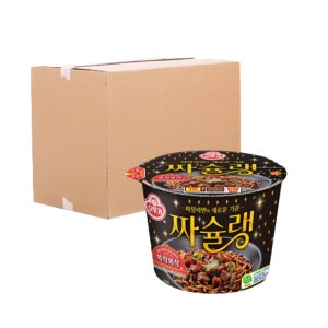 오뚜기 짜슐랭 짜장컵라면 박스 125g 12입
