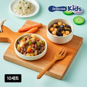 [베베쿡] 냉장 유아식 아기반찬 영양반찬 정기식단 10세트(30팩) 55g~130g
