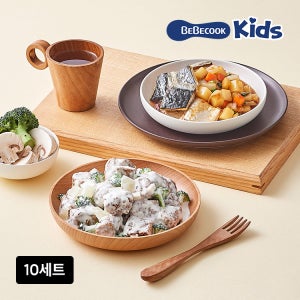 [베베쿡] 냉장 유아식 아기반찬 올특찬 정기식단 10세트(20팩) 130g~180g