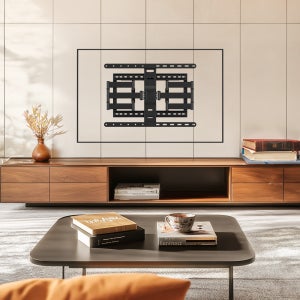 TV 벽걸이 브라켓 티비거치대 상하좌우 최대228cm(90인치)호환 WMA64-251L