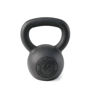 이고진 파워 케틀벨 덤벨 아령 크로스핏 웨이트 근력 운동 통쇠 주물 12kg, 1개