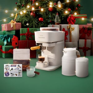 [단독] 필립스 바리스티나 전자동 커피머신 + 홀리데이 마스터 패키지 증정(모슈 테이블팟+넉박스+원두+샷잔+리무버블 스티커)