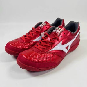 미즈노 모렐리아 살라 재팬 TF 풋살화 루비레드팩 캥거루가죽 인조잔디 Q1GB250260