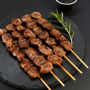 100% 국내산 염통꼬치