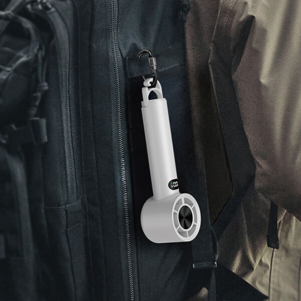 PCM093 더위탈출 손선풍기 3000mAh배터리 손목스트랩홀 초소형미니