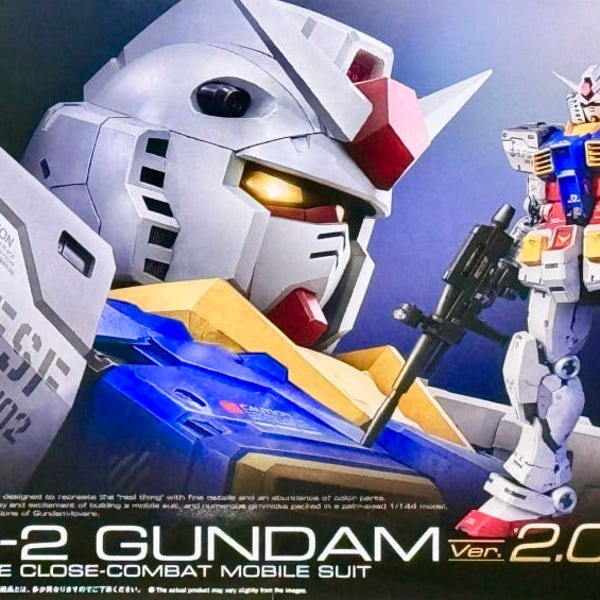 [주말발송] RG 퍼스트 건담 Ver. 2.0 (헤드 런너 개선판)