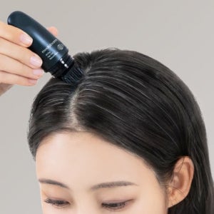 새치 커버 스틱 뿌염 쿠션 셀프 헤어라인 교정 흰머리 바르는 흑채 스틱