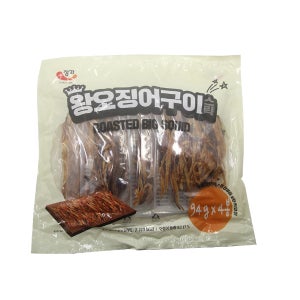 정화 왕오징어구이스틱 조미건어포 94g x 4입