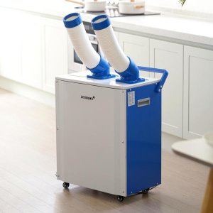 25년형 에어렉스이동식 에어컨 업소용 산업용 주방 이동식 코끼리 실외기없는 2구