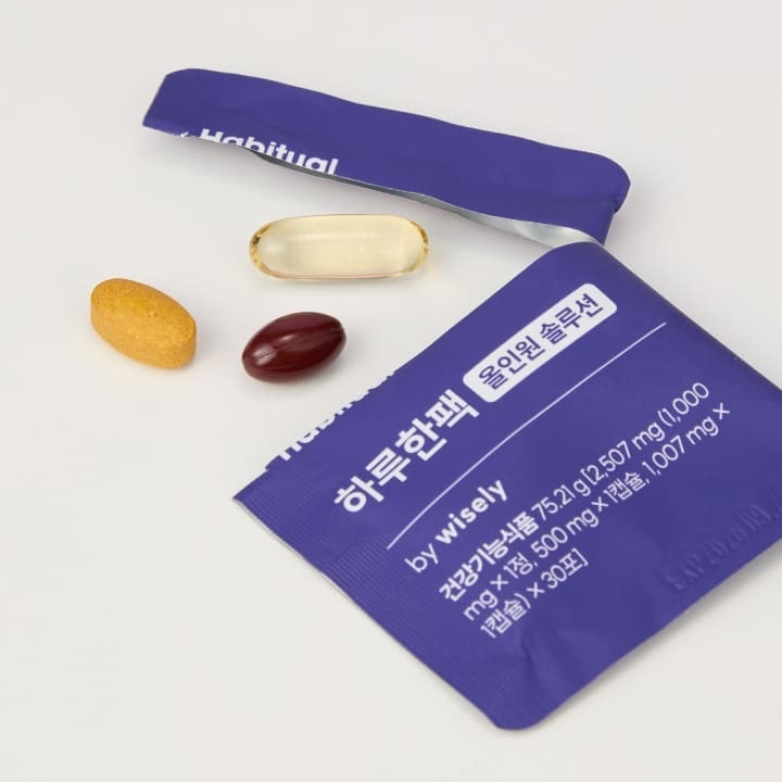 하루한팩 영양제 하루한포 올인원 멀티팩 영양제 올인원팩 멀티비타민 종합비타민