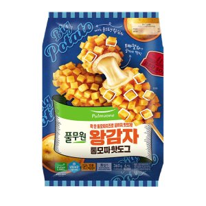 풀무원 왕감자 모짜렐라 핫도그 360g x 3개