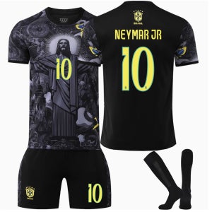 네이마르 유니폼 브라질 2025 스페셜 축구 국대 어린이 키즈 반티 축구복 커스텀마킹