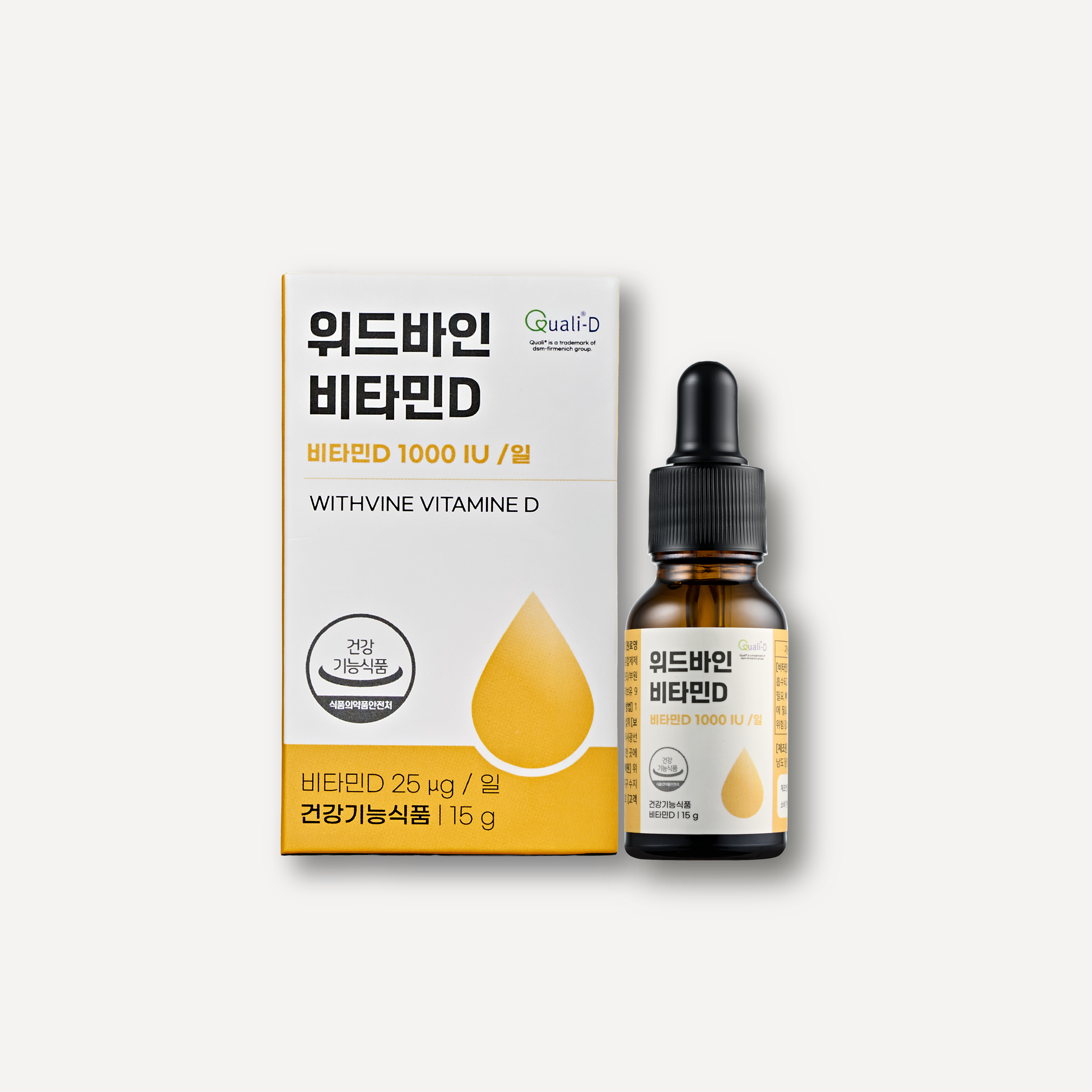 위드바인 비타민D 액상 1,000IU 15ml, 1개
