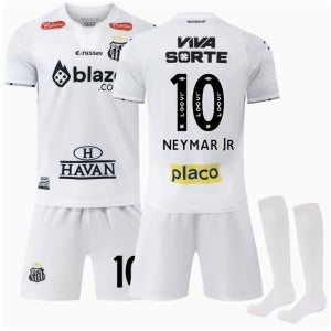 네이마르 유니폼 산투스 2025 홈 축구 국대 어린이 키즈 반티 축구복 커스텀마킹