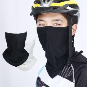 귀걸이형 남녀 목 토시 쿨 스킨 골프 여름 얇은 목 토시 넥 워머