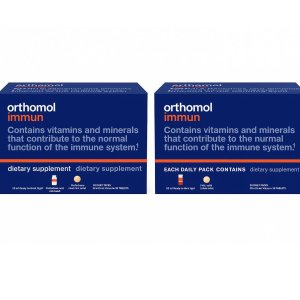 1+1 오쏘몰 이뮨 orthomol 독일 멀티비타민 드링크 총 60일분 오르토몰