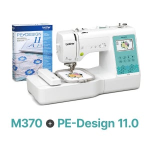 M370 + PE-Design 11.0 자수 창업패키지 자수미싱