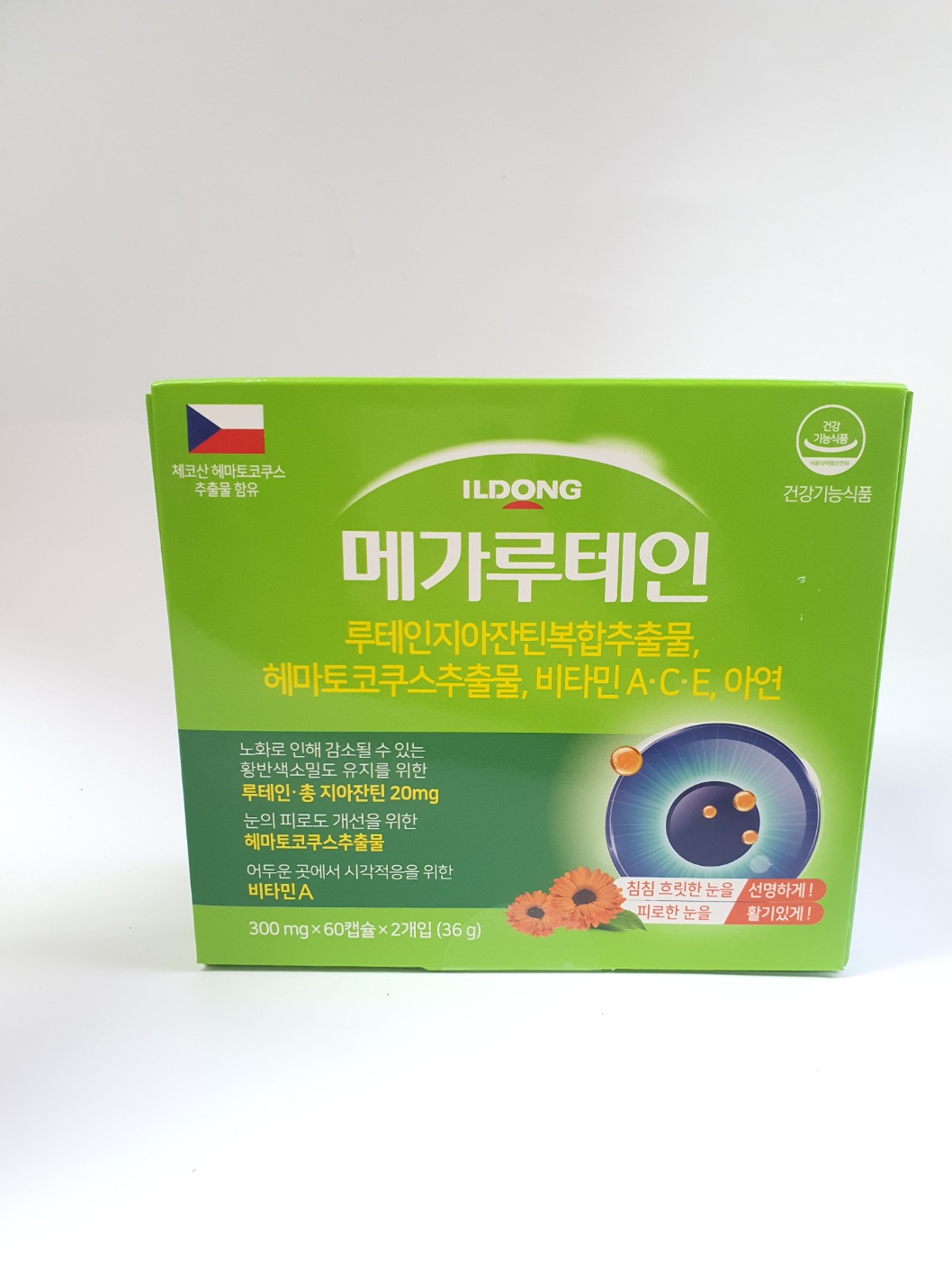 일동제약 <b>메가루테인</b> 120캡슐 4개월분