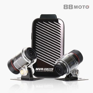 지넷 MVR G1 PRO 2CH FHD 오토바이 블랙박스 2채널 방수 스마트폰연동 64G