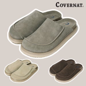 커버낫 보스턴 슬리퍼 남녀공용 노트 코르크 슬라이드 사무실 실내화