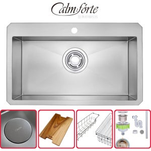 백조싱크 깜뽀르떼9835 전체엠보 코팅 리폼볼 올스탠배수구 사각싱크볼 교체 깜뽀르테