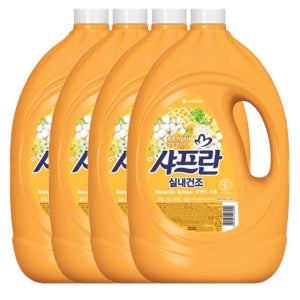 기분좋은향기 샤프란 실내건조 로맨틱 코튼 3.1L x 4개