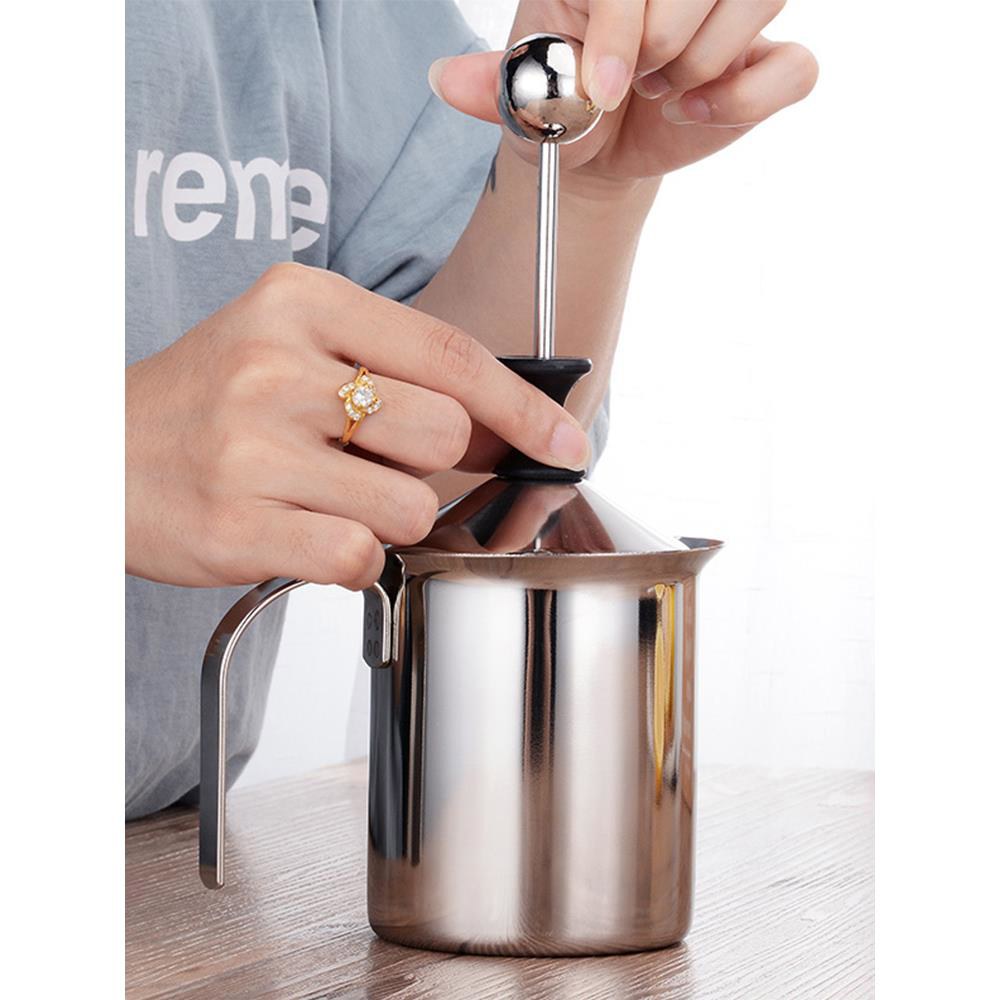 전동 라떼 아이스 홈카페 우유 다용도 다목적 거품기 카푸치노 1 라지 800ml